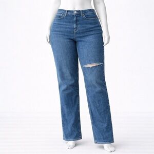 Abercrombie & Fitch The ‘90s Straight Ultra High Rise Jeans